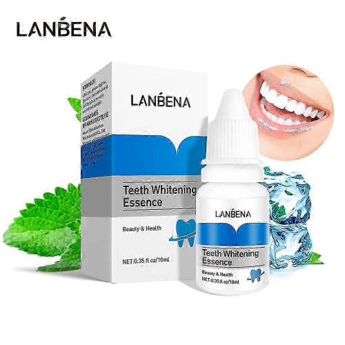 (3pcs) 1-3x Lanbena Teeth Whitening Liquid 10ml 1
