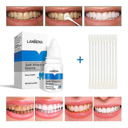 (3pcs) 1-3x Lanbena Teeth Whitening Liquid 10ml 2
