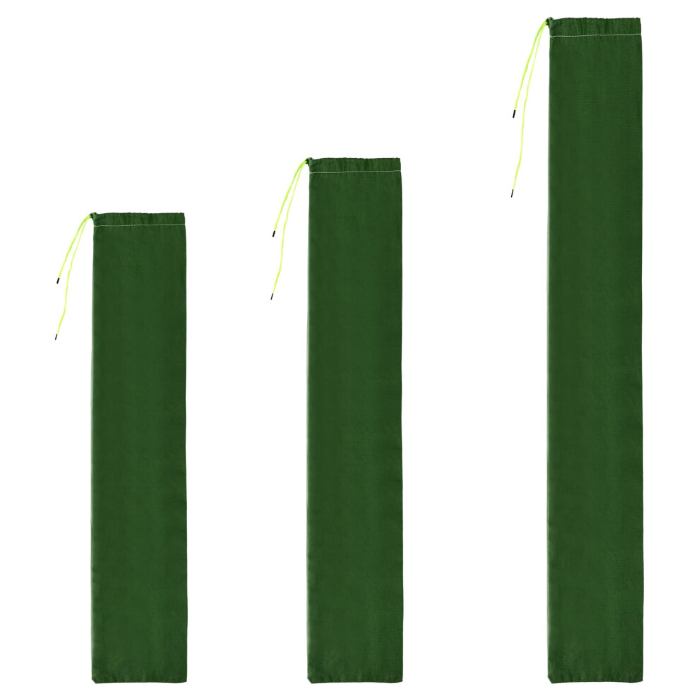 3Pcs Long Reusable Canvas Sandbags For Flood Protection, Thickened Waterproof Design With Elastic Closure For Home And Garage Barrier 9310869727002