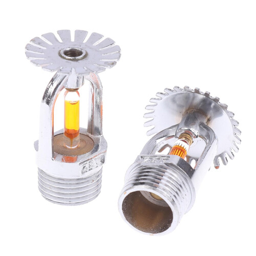 57 Degree Concealed Fire Sprinkler Head, Copper Alloy Automatic Type with Fast Response for Ceiling Installation 1