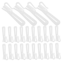 50Pcs Adjustable Pinch Pleat Curtain Hooks for Drapery with Secure Grip and Smooth Glide Motion