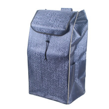 Waterproof Oxford Cloth Shopping Cart Replacement Bag with Double Side Pockets, Large Capacity, Color J