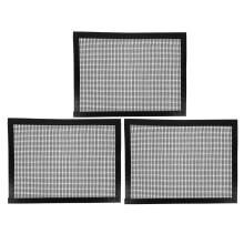 3pcs Non Stick BBQ Grill Mesh Mats Set Reusable Easy Clean Grilling Accessories for Outdoor Cooking and Baking