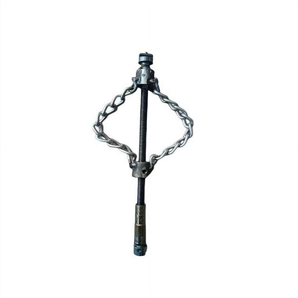 Drain Cleaning Tool With Flexible Shaft And Durable Stainless Sewer Descaling Chain For 16Mm Drill 9330225686163