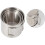 Camping Campfire Mug with Handle, Folding Big Stainless Steel Cup 4 Piece Set 2