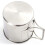 Camping Campfire Mug with Handle, Folding Big Stainless Steel Cup 4 Piece Set 4
