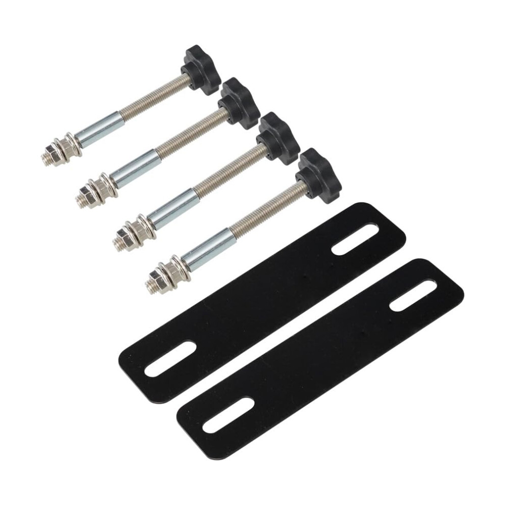 Recovery Tracks Mounting Pin Set With Adjustable Brackets, Heavy Duty Traction Board Mount Kit For Offroad Vehicles 9330225719410