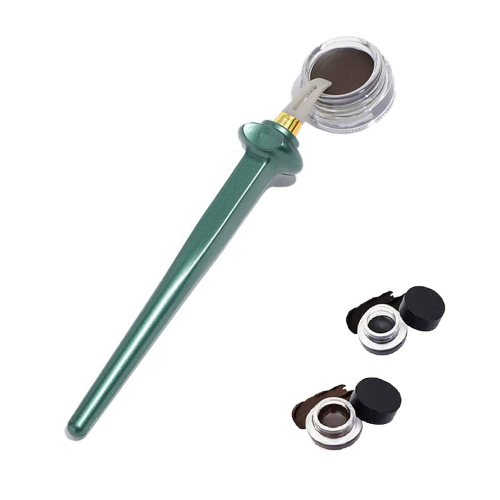Silicone Eyeliner Brush Pen for Precise Lines with Easy Clean 3D Tip and Ergonomic Design