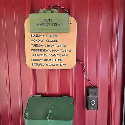 Fake Mine Doorbell, Pranks and Security Front Toward Enemy,Adults Home Decor 2