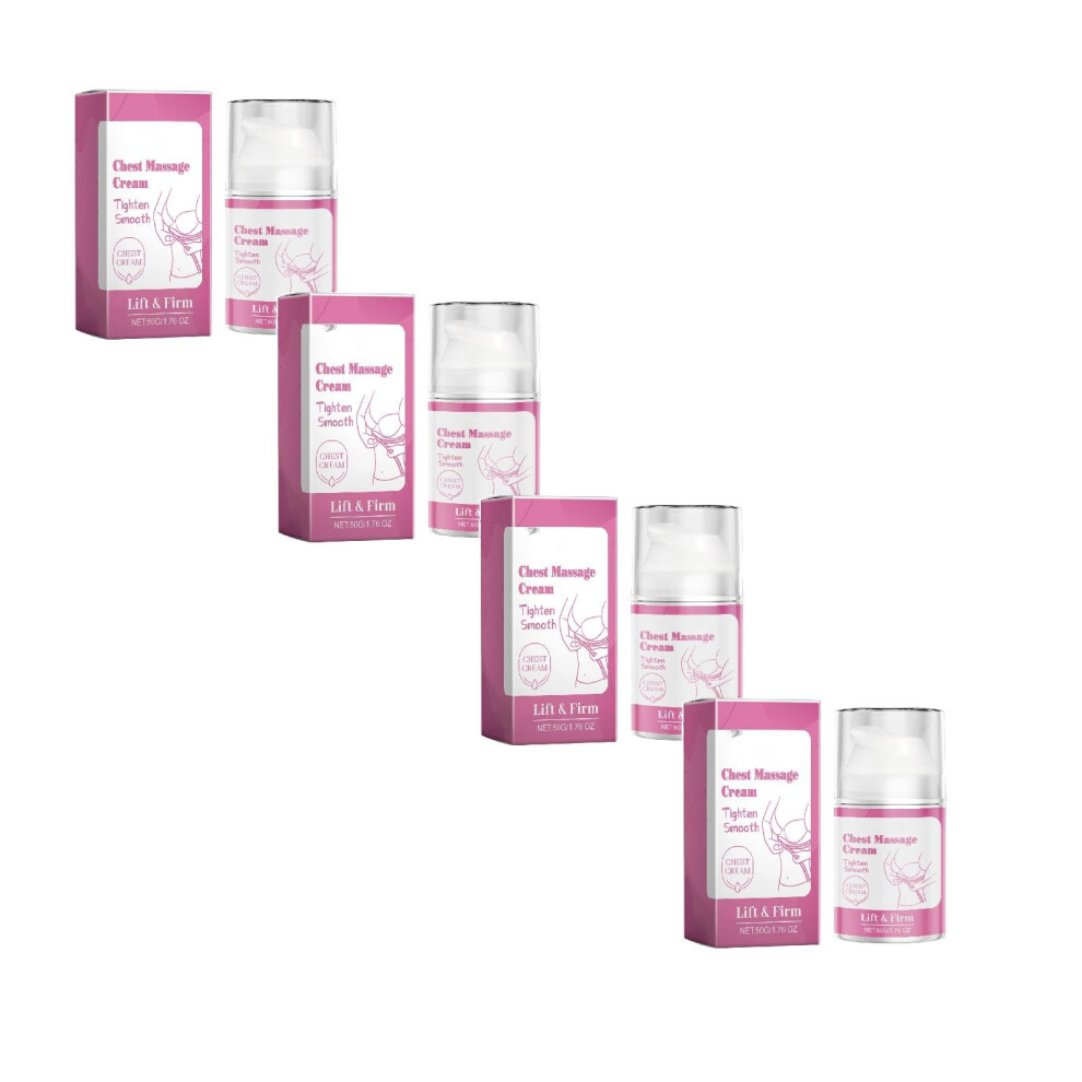 Breast Enhancement Cream for Women, Natural Firming and Lifting Formula, NonGreasy, 4 Counts