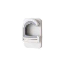 Mop and Broom Holder Self Adhesive No Drill Rack 180 Rotary Waterproof Wall Organizer for Bathroom Garage 1PCS