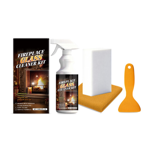 150ml Comprehensive Fireplaces Glass Cleaning Solution Safe and