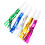 Fischietti metallici con frange glitterate, 18 pezzi 1