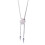 Adjustable Round Button Stainless Steel Necklace For Daily 1