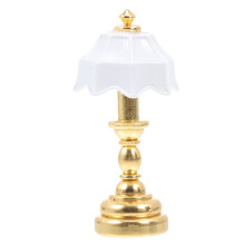 Lampă de birou mini pentru casă de păpuși – Fier, 2x2x4.3cm