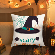 Halloween örngott Polyester 45x45cm Flerfärgad