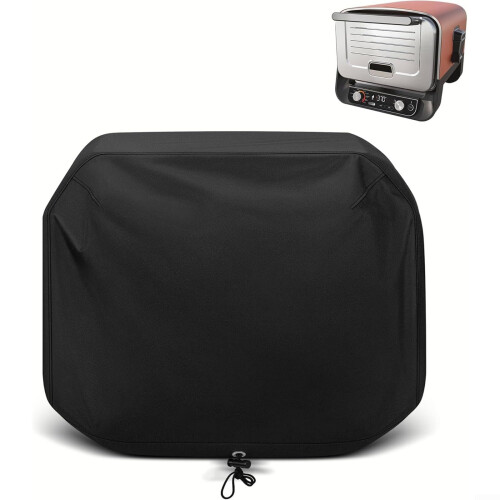 Outdoor Tabletop Pizza Oven Cover Waterproof, Windproof Drawstring Closure, Dustproof Protective Sleeve 1