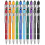 20-pack roliga kulspetspennor med metallisk design 1