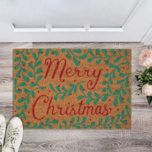 Christmas rug red Santa Claus design 40x60 cm