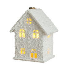 Christmas winter village set with LED lights 1 pcs