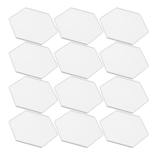 Acrylic name tag cards for weddings 20 pcs