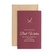 Christmas Greeting Cards Set with Envelopes Vintage Style