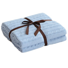 Super Soft Knitted Throw Blanket with Tassels, Warm Cozy Blanket for Sofa Couch and Living Room