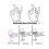 Character Drawing Secrets+Character Drawing:The Dot Method Set with 12pcs Pencils 3