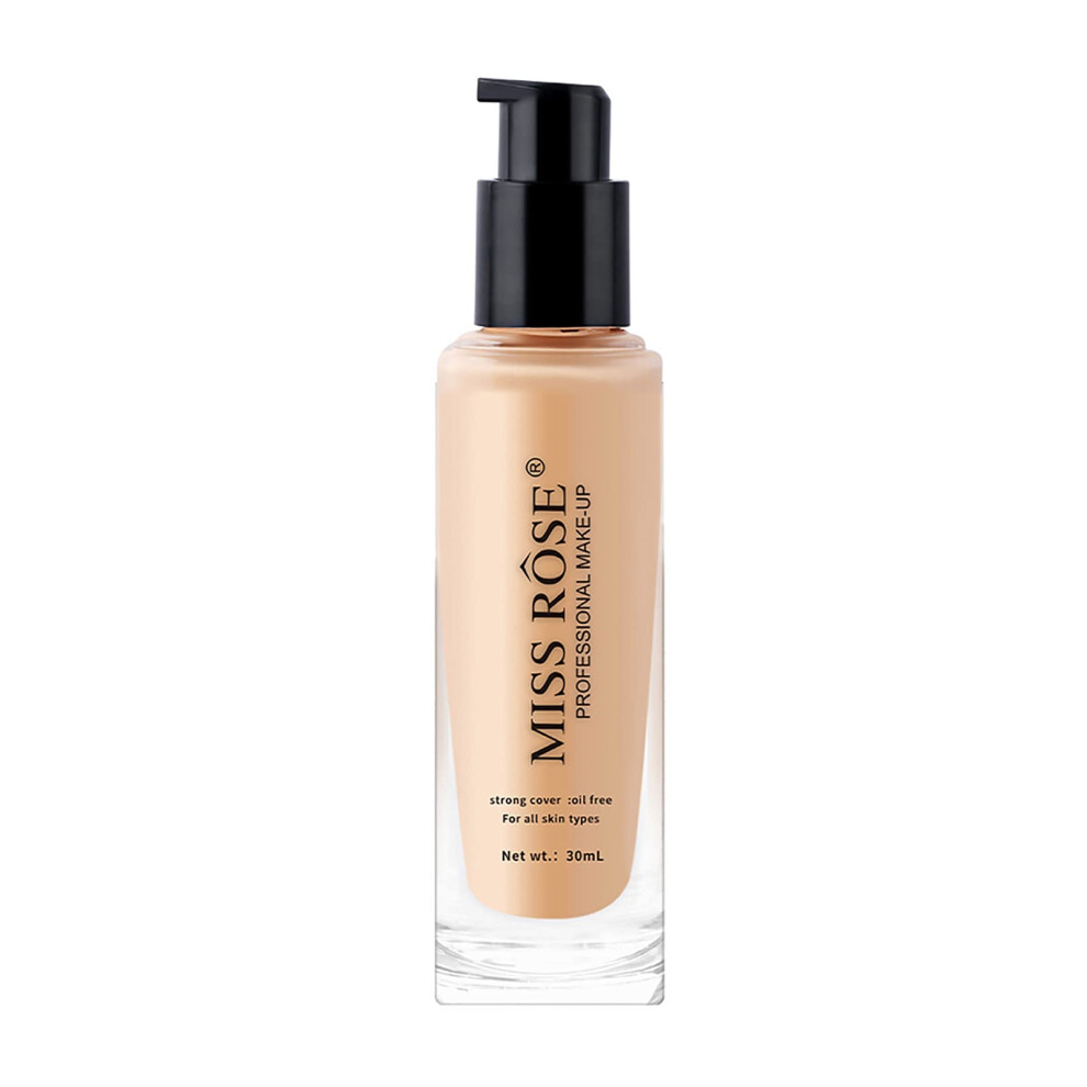Lightweight Liquid Foundation 30ml with Smooth Even Coverage and Buildable Full Coverage Concealer