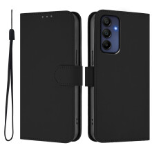 Wallet Case PU Leather Flip Cover with 3‑Card Holder Magnetic Closure Shockproof Protection for Samsung Galaxy A26 5G