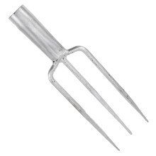 Iron 3 Prong Fishing Spear Fork Dual Purpose Spearfishing and Garden Weeding Tool