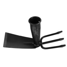Garden Hoe Rake Set Heavy Duty Long Handle MultiFunction Gardening Tools for Weeding and Soil Care