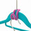 30 Pieces nger Connector Hooks Mini Flocking Space Saving ngers Creative nger 2