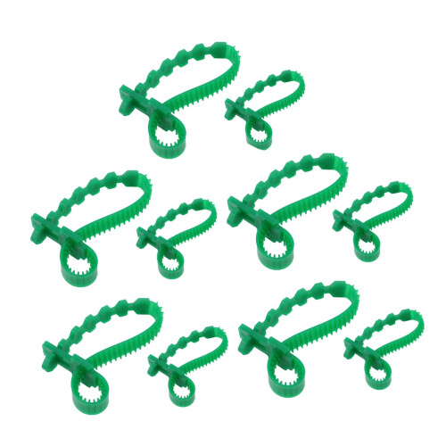 Reusable Plant Tie Cable with Self‑Locking Design for Garden Support and Tree Training (10pcs)