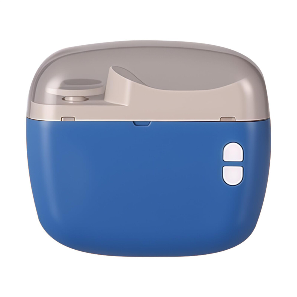 Blue Rechargeable Electric Nail Clipper With BuiltâIn Smooth File, Low Noise Automatic Nail Trimmer For Adults And Kids