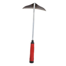 Garden Hand Hoe with Ergonomic NonSlip Grip, Durable Plowing Head, Compact Tool for Weeding and Cultivating