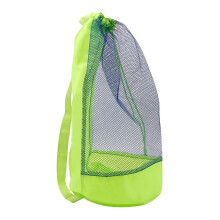 Beach Toy Storage Bag Color2, Lightweight Mesh Beach Bag for Kids Toys with Easy Carry Handle