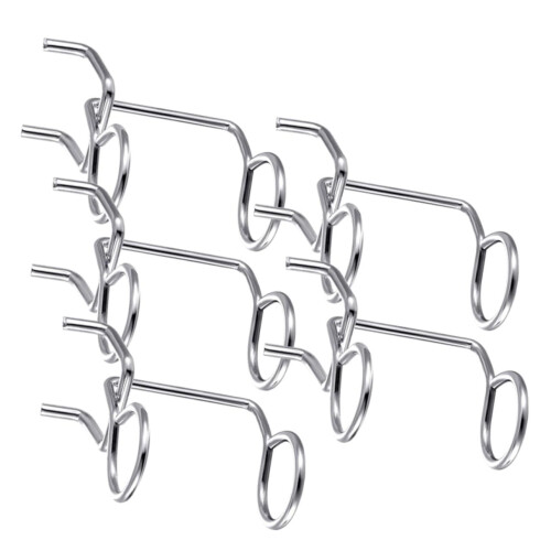 Pegboard Tool Organizer Set with Screwdriver Holders and Utility Hooks for Garage and Workshop Storage