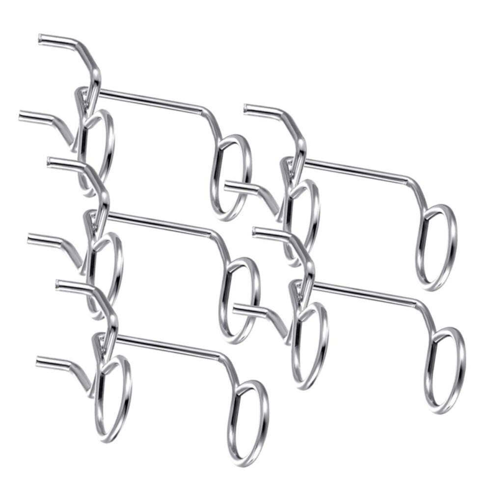 Pegboard Tool Organizer Set With Screwdriver Holders And Utility Hooks For Garage And Workshop Storage 9310869697619
