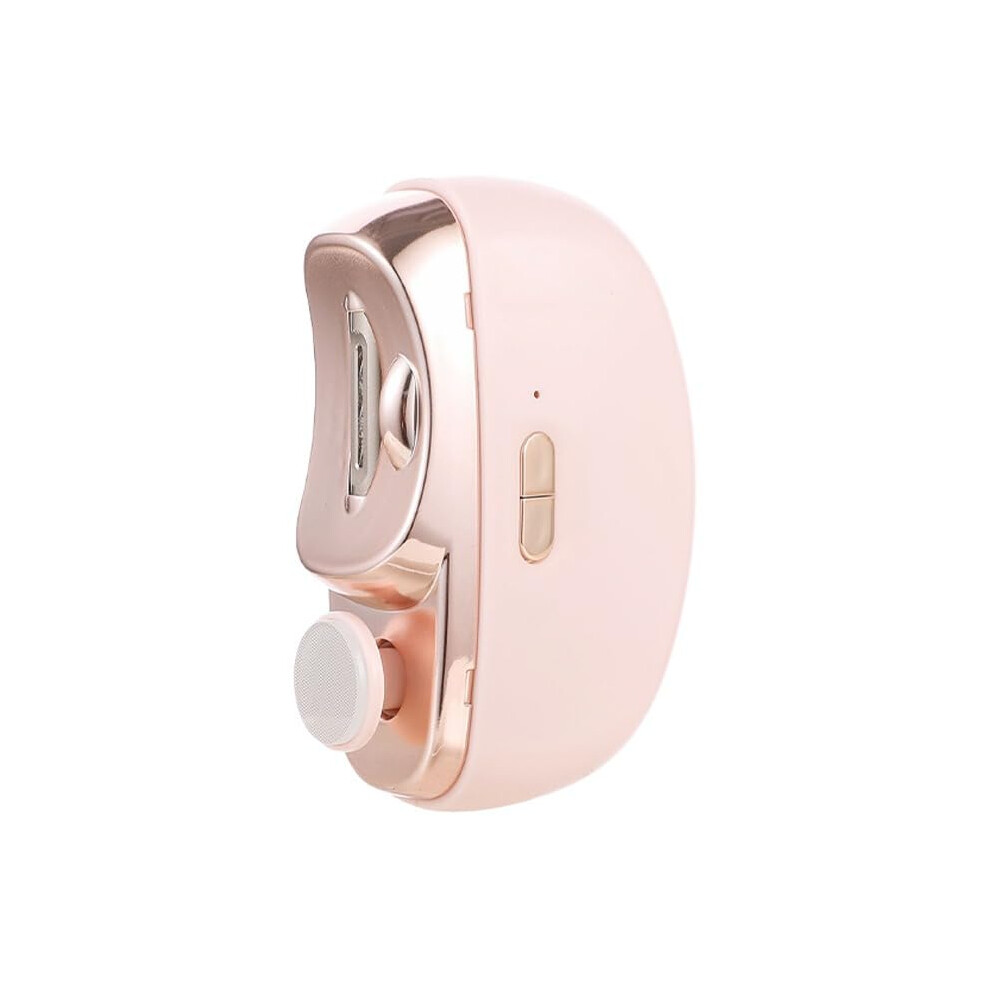 Electric Nail Clipper For Kids And Adults, Safe Automatic Nail Trimmer With Debris Catcher (Pink) Pink
