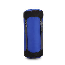 Ultralight Compression Sack for Sleeping Bag, WaterResistant 210D Oxford Stuff Sack for Camping Backpacking Travel Blue L