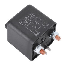 Startrelais voor auto's, 12Vdc 200A normaal open 4-pins startrelais, stabiele werking en brede toepassingsmogelijkheden.