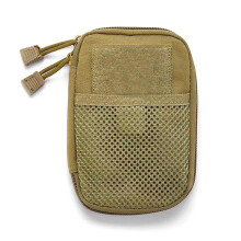 First Aid Pouch with Quick Access Zipper, Lightweight Medical Utility Bag for Travel and Outdoor Use