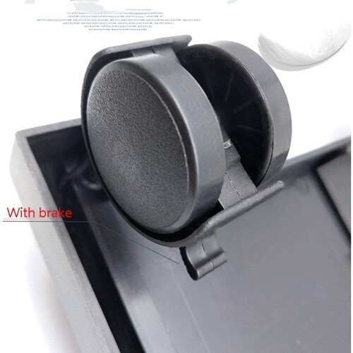 CPU Tower Stand with Wheels, Adjustable PC Tower Holder, Ventilated Design for Better Airflow and Stability 2