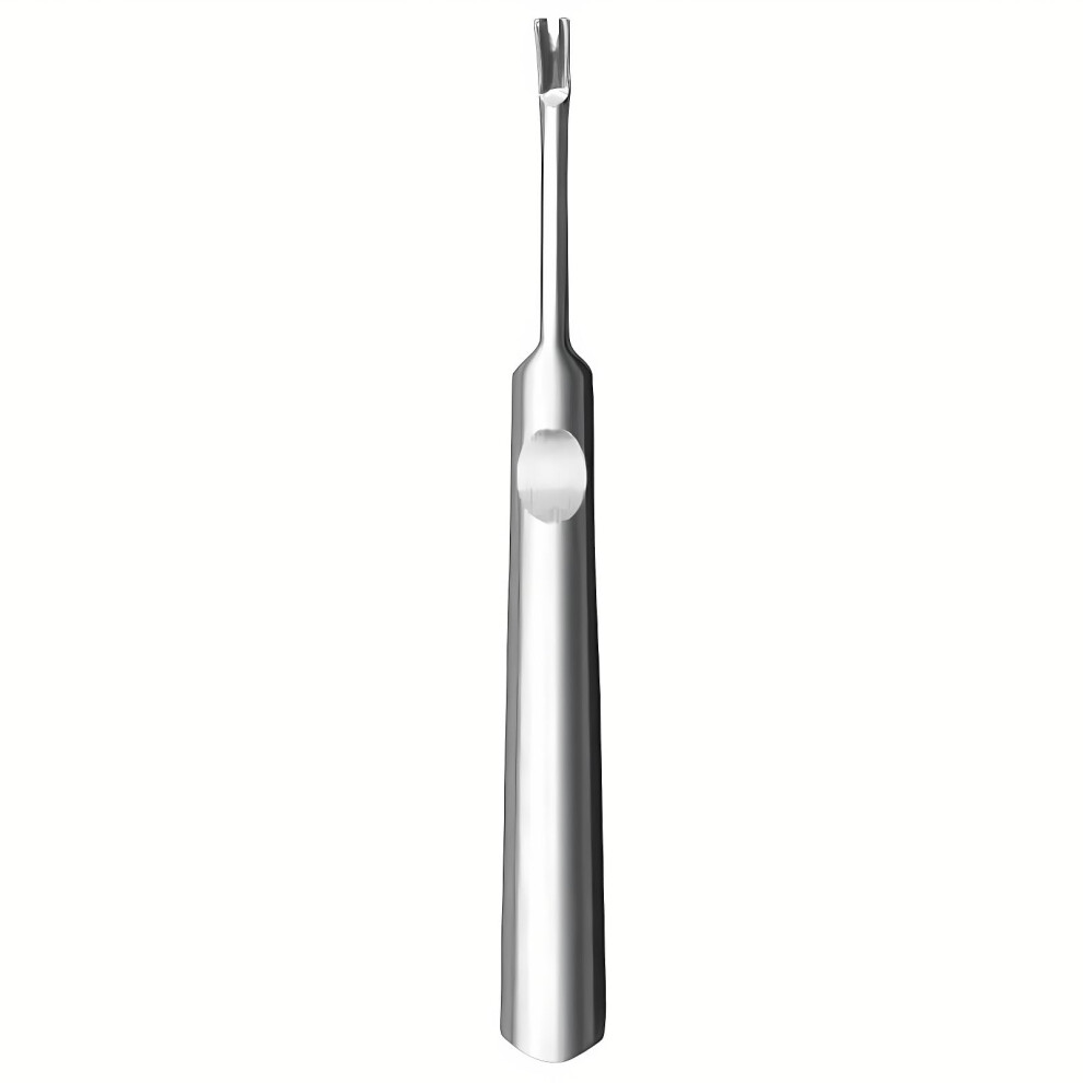 Professional Stainless Steel Cuticle Cutter and Trimmer with Precision VShaped Blade for Manicure and Pedicure