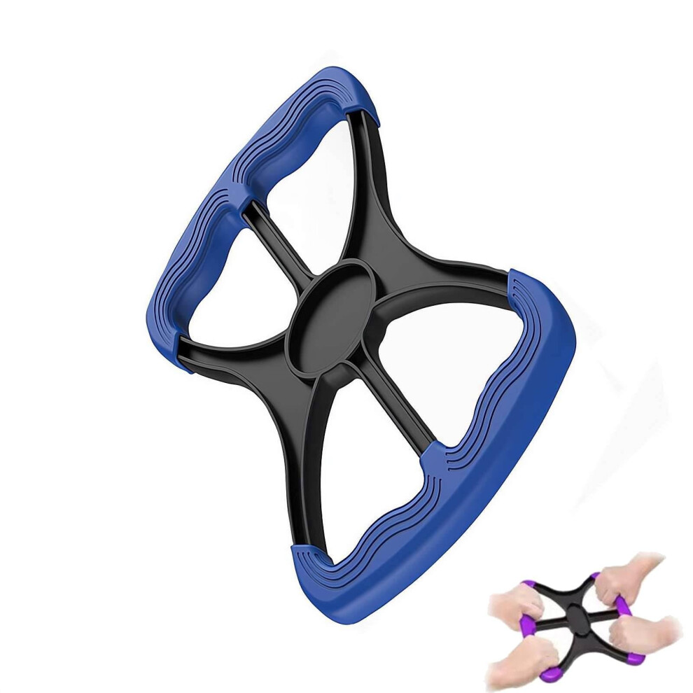 Blue Lift Assist Device For Elderly With Ergonomic Nonslip Handles, Lightweight Portable Standing Aid