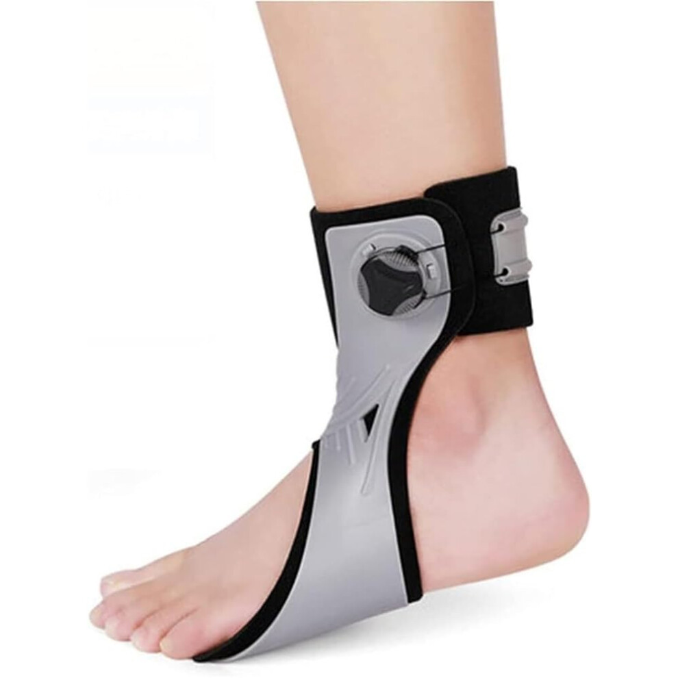 Adjustable Foot Drop Brace Left X Large Ankle Orthosis Splint with Dorsiflexion Assistance and Comfort Fit