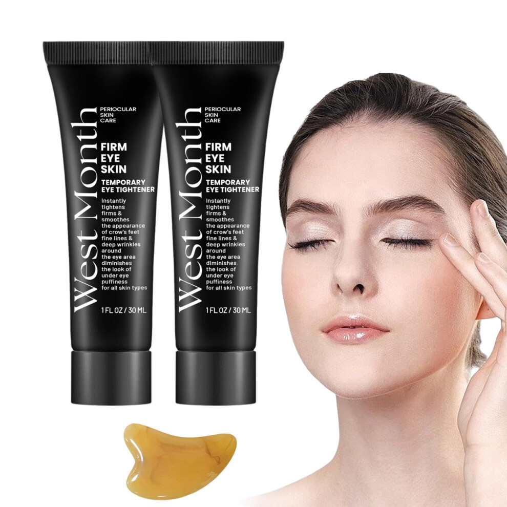 Cream/Dark Eye Firming With Massage Tool, Instant Antiaging Formula For Circles And Puffiness, 2Pcs