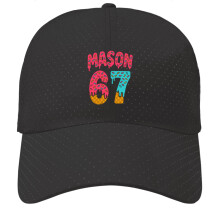 Adjustable Baseball Cap for Men and Women Foldable Lightweight Travel Hat with Strap 6 7