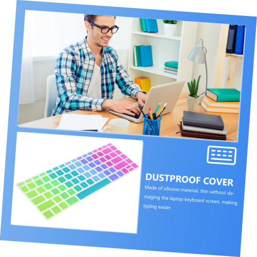 Silicone Keyboard Protector for Membrane Keyboard, FullSize Dustproof Waterproof Cover 2